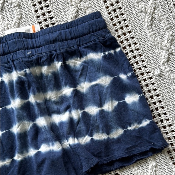 C&C California Athletic Shorts Blue and White Tie-Dye - Picture 10 of 11